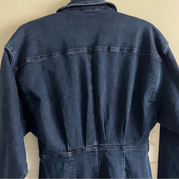 Free People Blue Long Sleeve Denim Dress - Picture 7 of 16